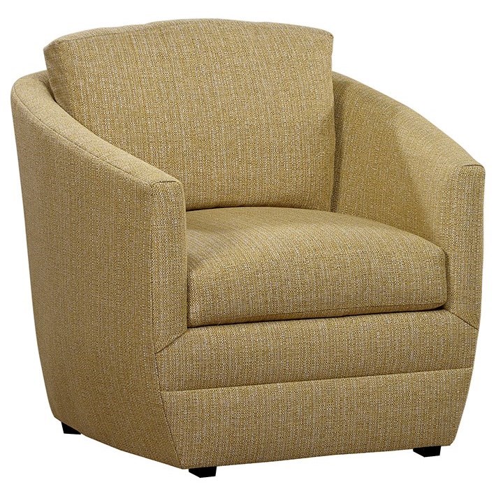 Upholstered Accent Barrel Chair