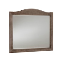 Traditional Farmhouse Arched Mirror