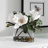 Uttermost Middleton Middleton Magnolia Flower Centerpiece