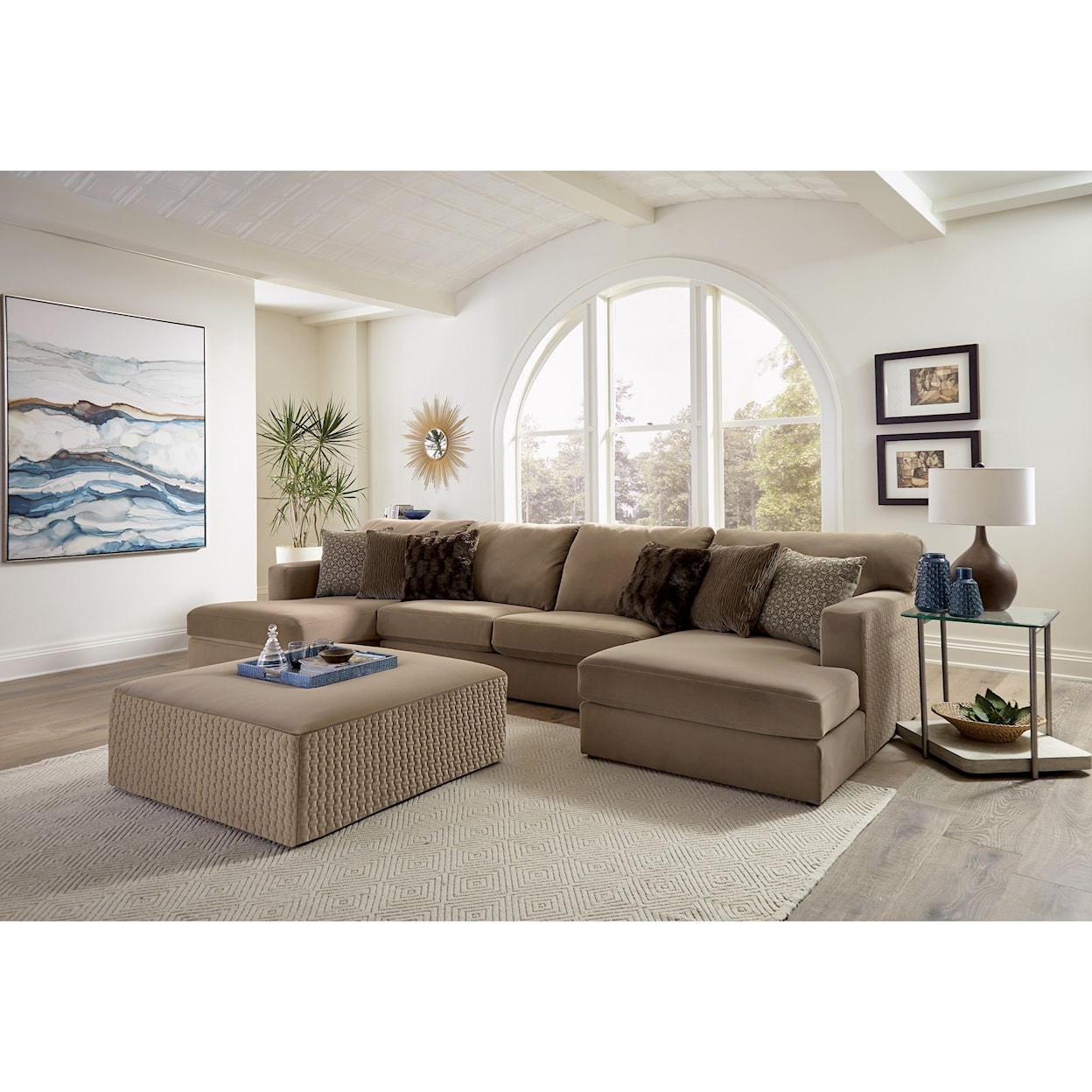 Jackson Furniture 3301 Carlsbad U-Shape Sectional