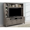 PH Tempe - Grey Stone TV Console with Hutch