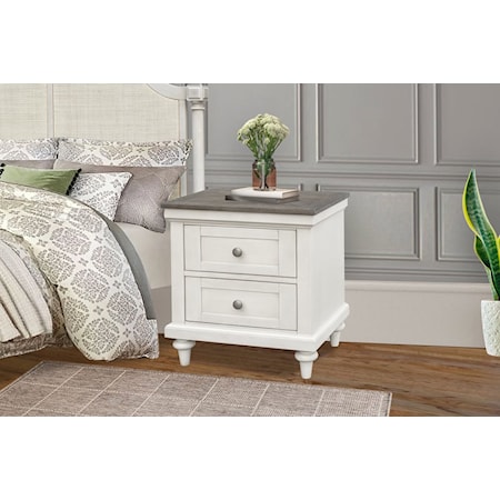 2-Drawer Nightstand