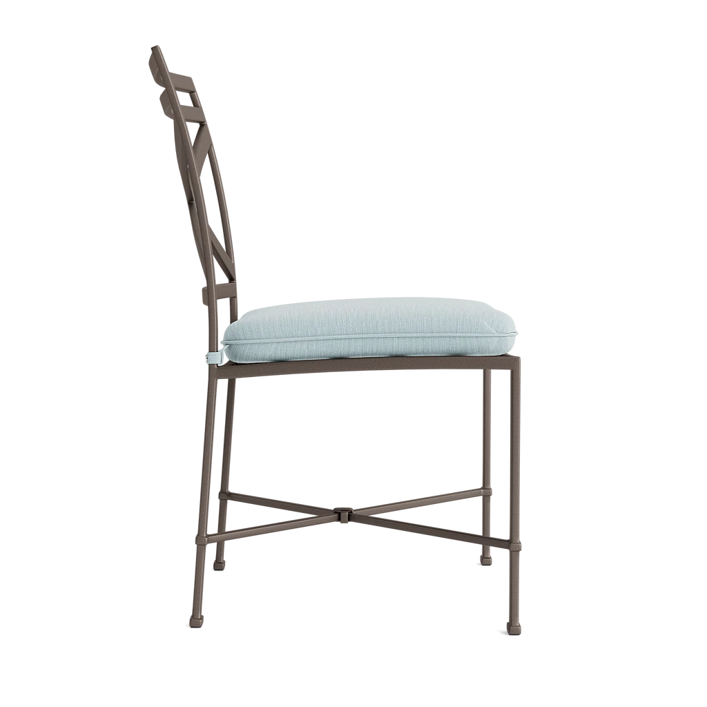 X-Back Dining Side Chair w/Seat Cushion