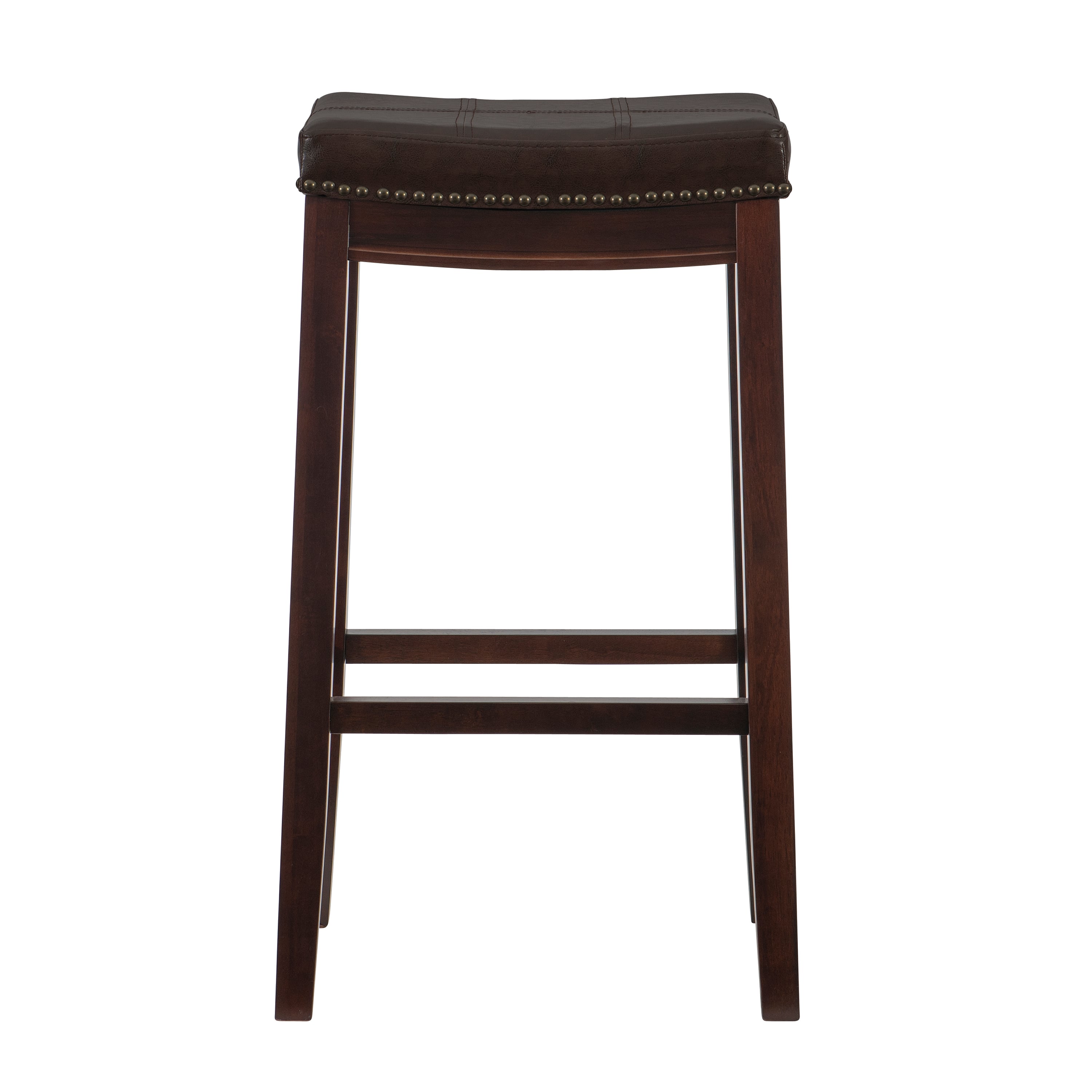 Linon Claridge Upholstered Bar Stool