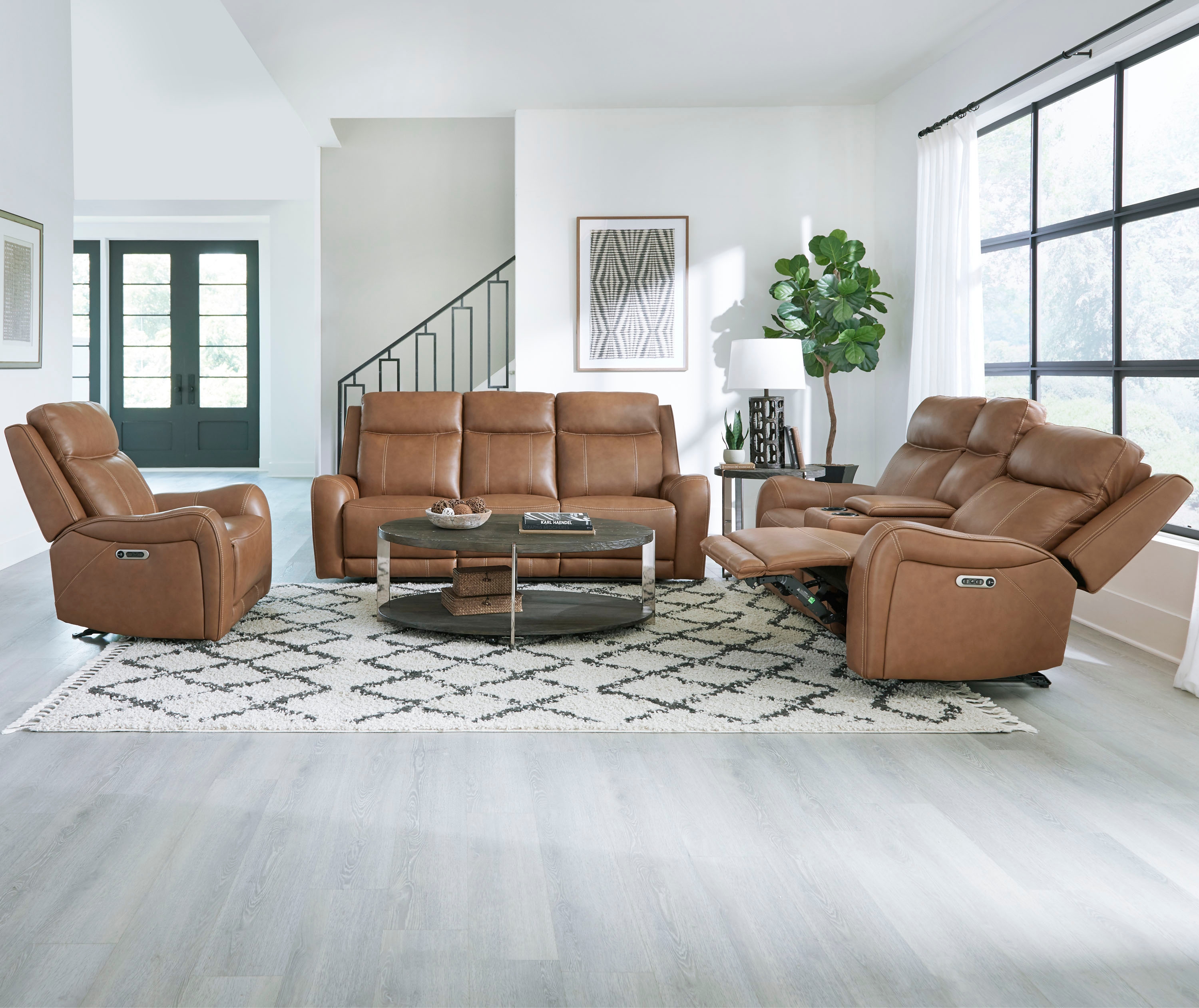 Parker Living Haywood Power Reclining Console Loveseat