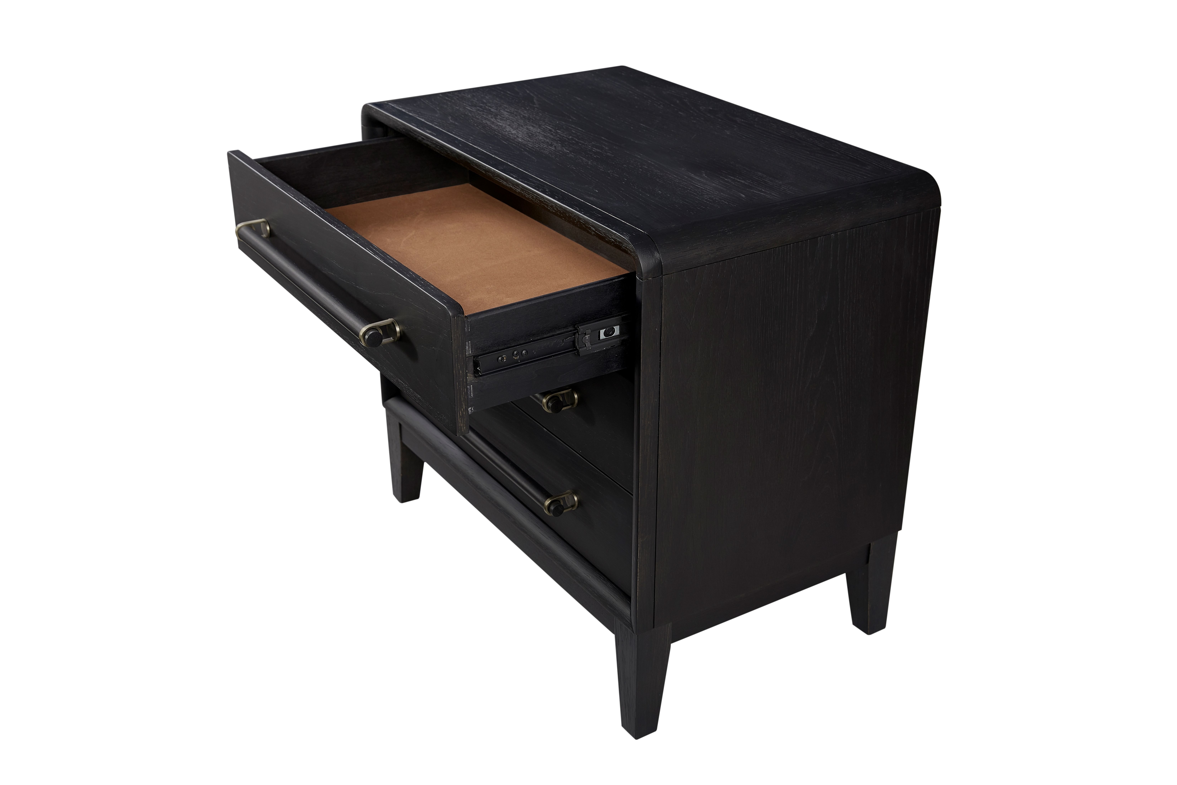 3-Drawer Nightstand w/USB Port
