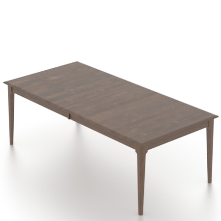 Customizable Rect. Solid Wood Table