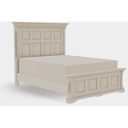 Full Panel Bed Low Footboard