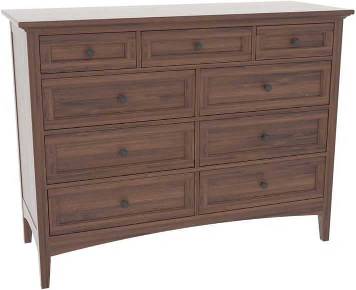 Revere Nine-Drawer Dresser
