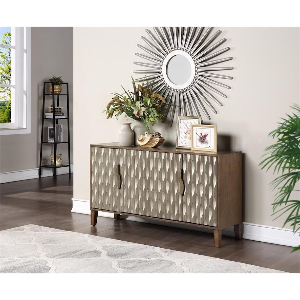 Carolina Accent Coast to Coast Accents Four-Door Credenza