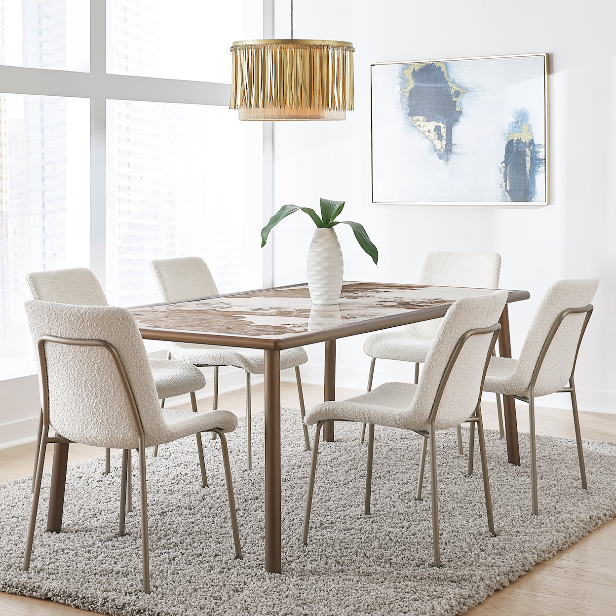 Modus International Crossroads 2.0 7-Piece Dining Set