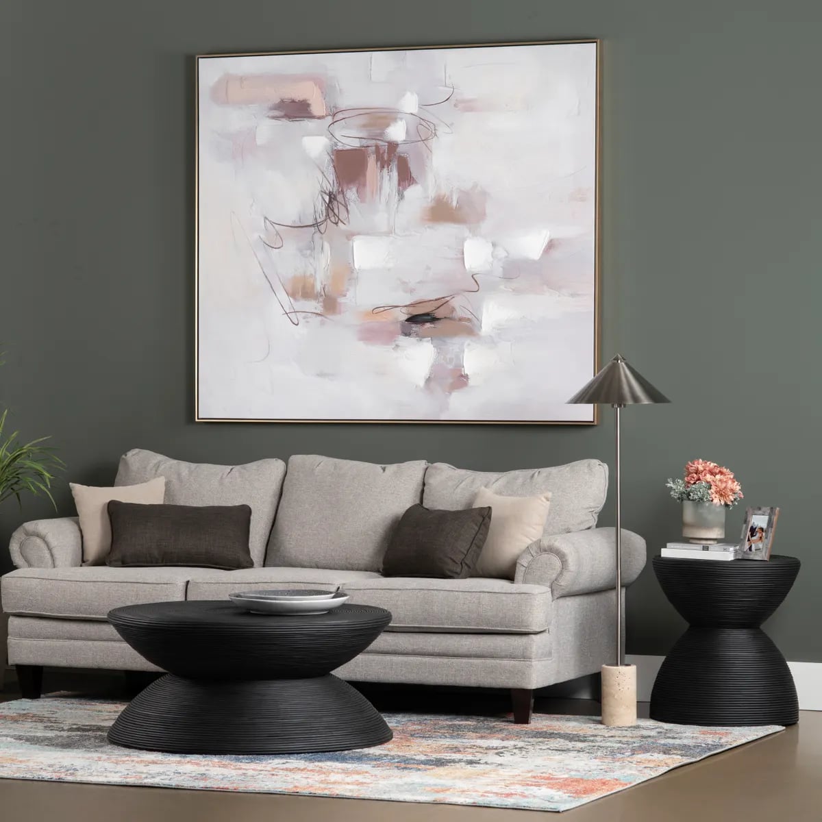 Cape Rosa 1 Framed Canvas Painting