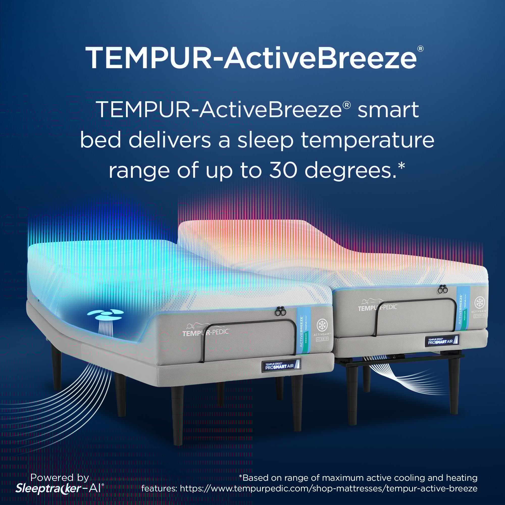 TEMPUR-Ergo® ProSmart® Air Base Queen