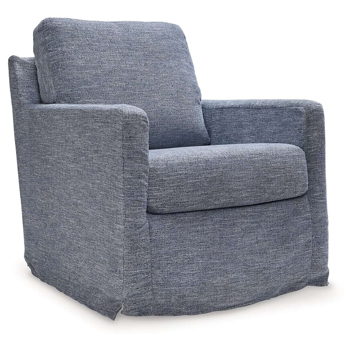 Signature Design by Ashley Nenana Next-Gen Nuvella Swivel Glider Accent Chair