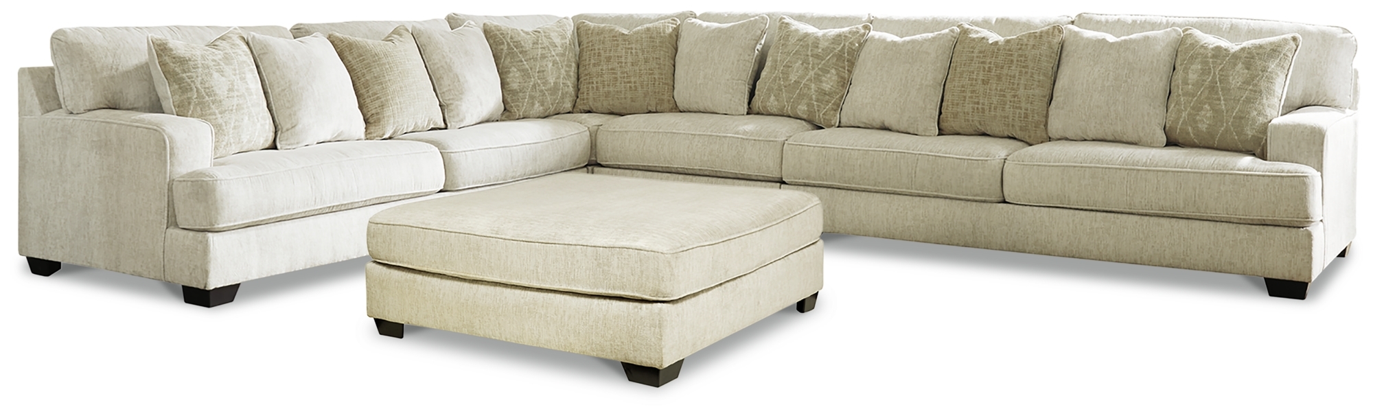 4-Piece Sectional With Ottoman