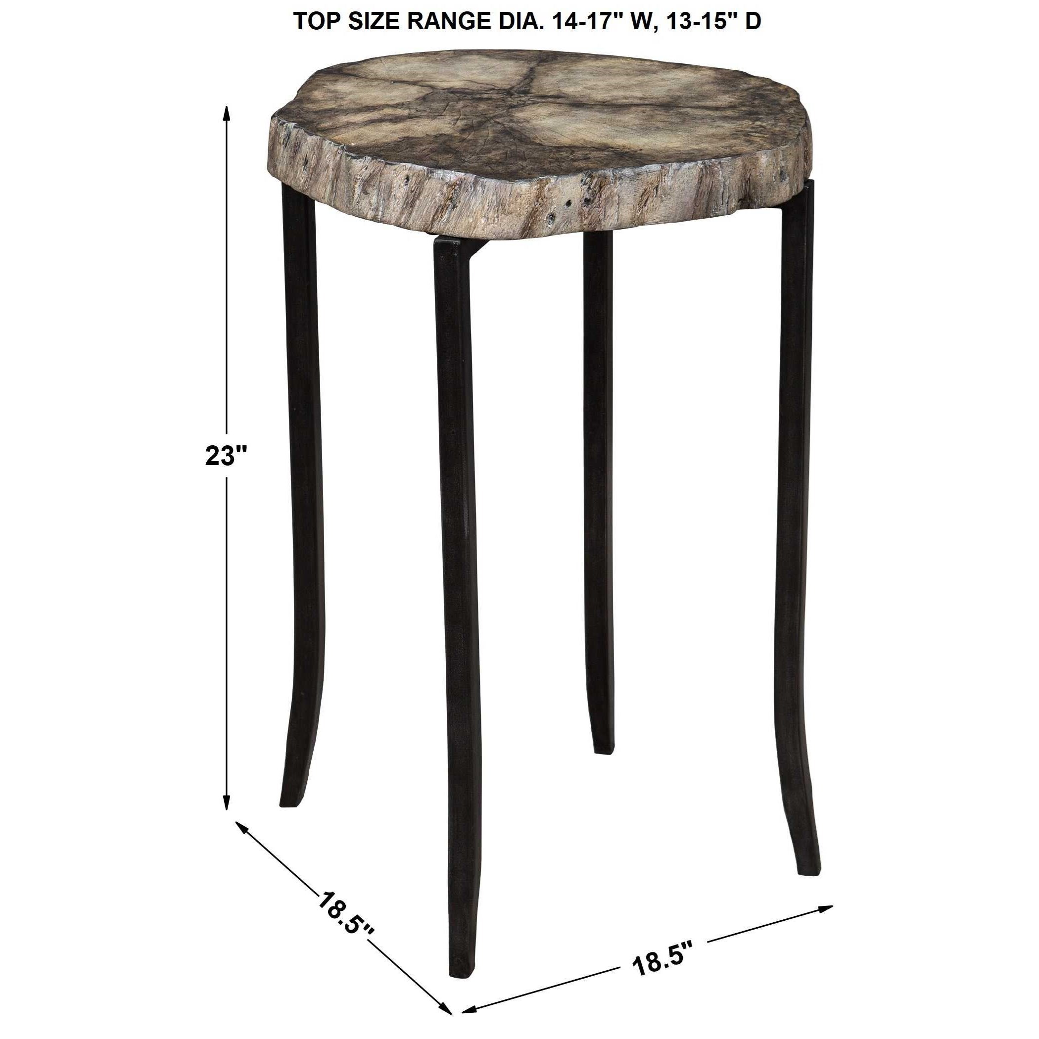 Uttermost Accent Furniture - Occasional Tables Stiles Rustic