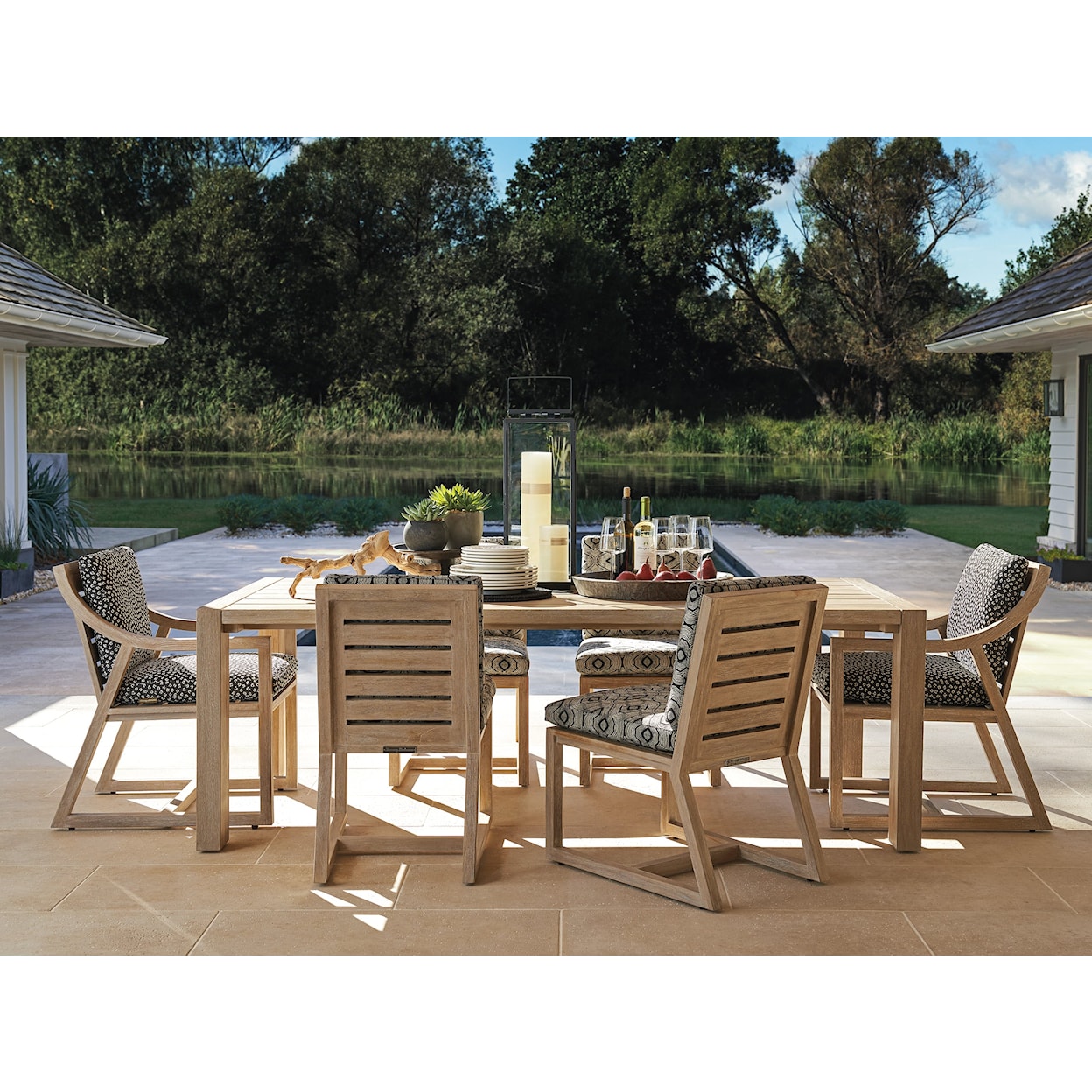 Tommy Bahama Outdoor Living Stillwater Cove 7-Piece Outdoor Dining Set