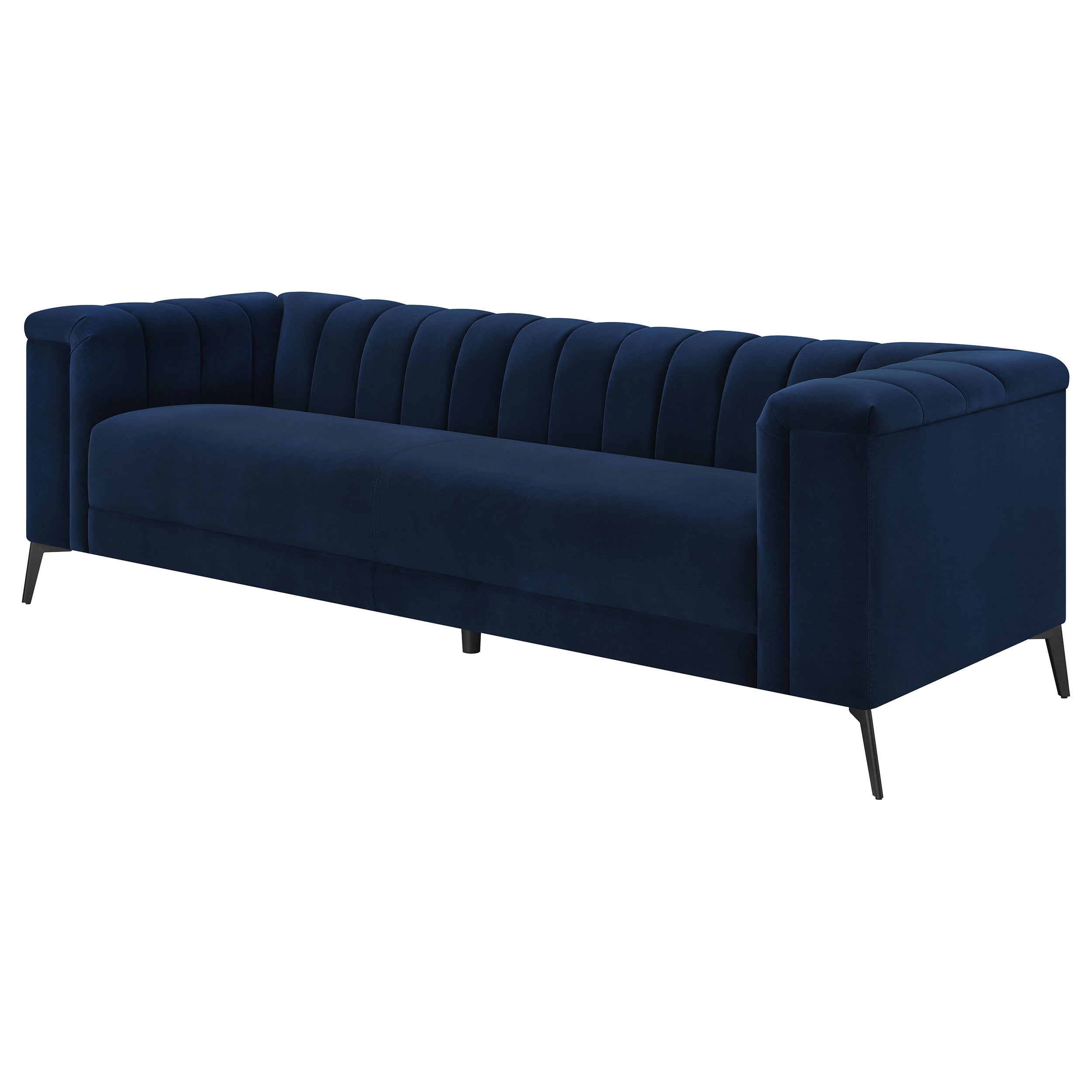 Coaster Chalet Chalet Tuxedo Arm Tufted Sofa