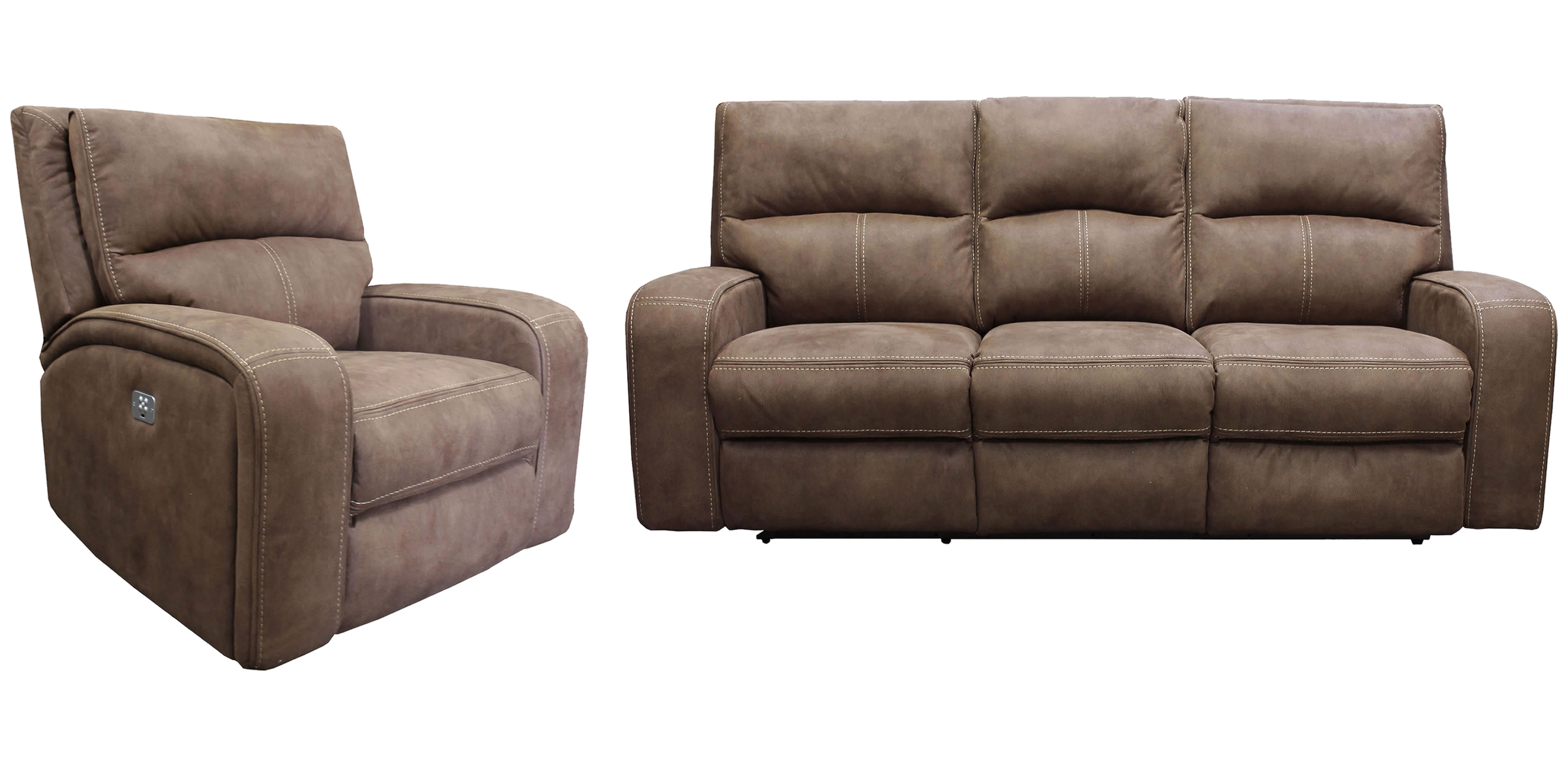 Parker Living Polaris Power Reclining Sofa and Recliner Set