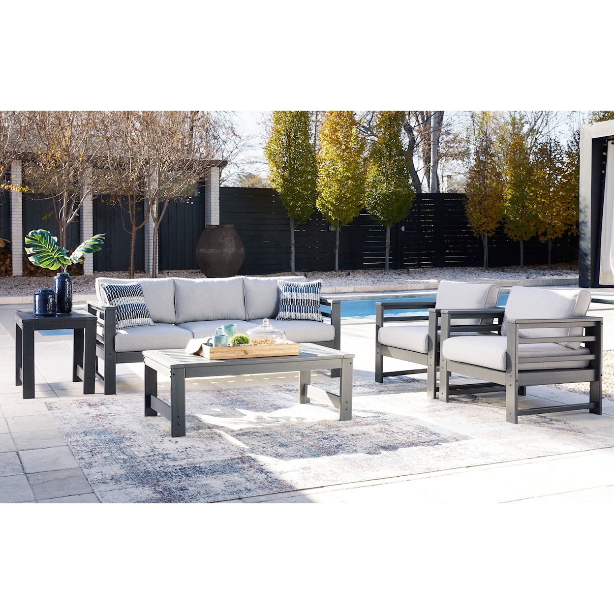 Benchcraft Amora Outdoor Coffee Table