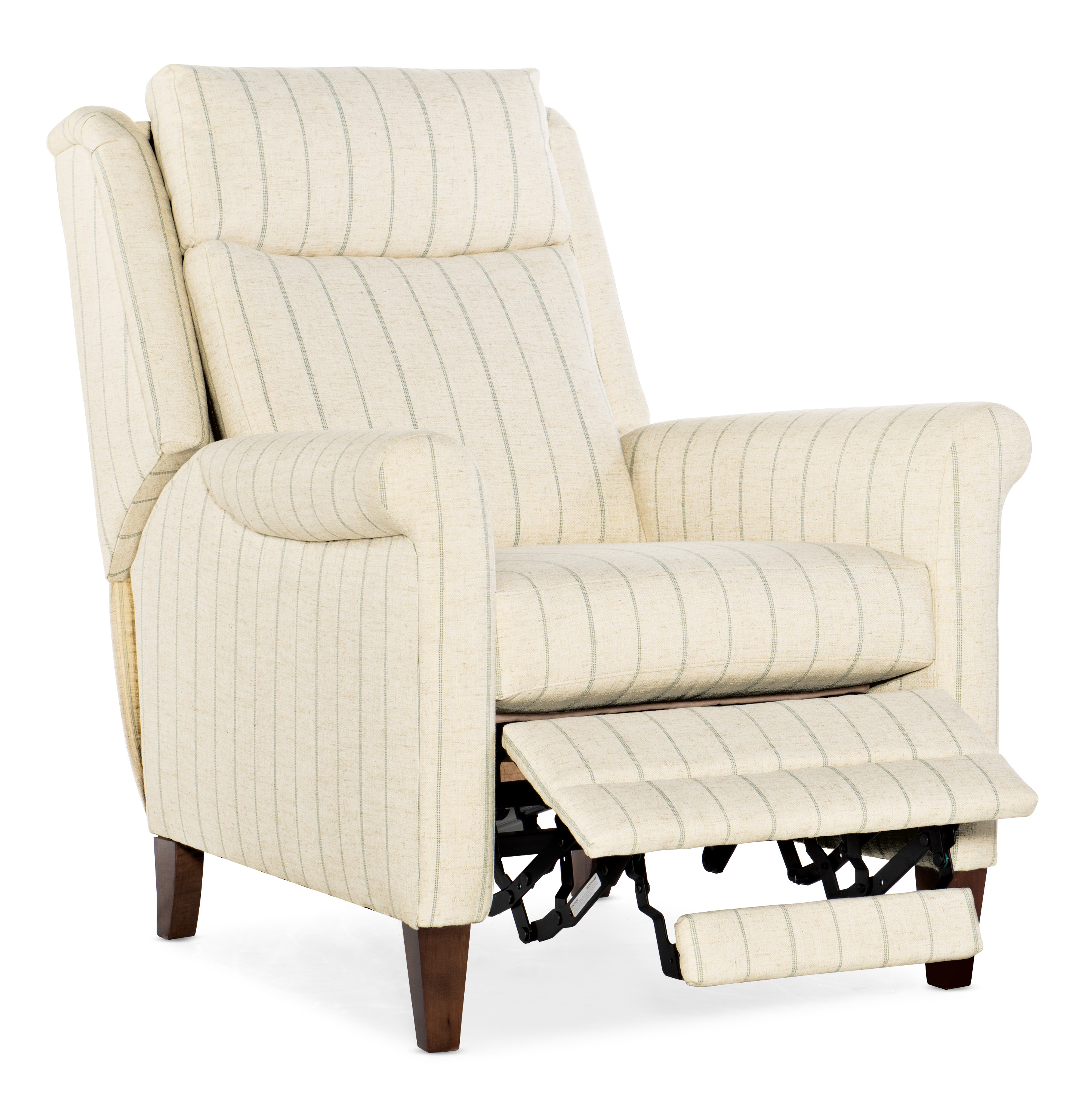 Push Back Recliner w/ Divided Back