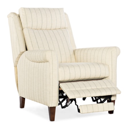 Push Back Recliner w/ Divided Back