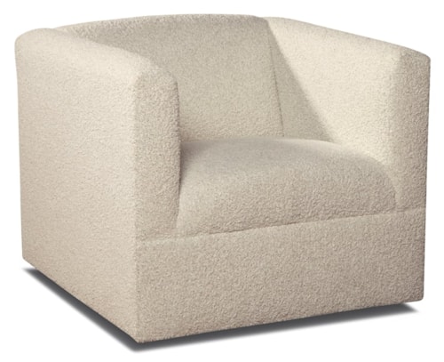 Contemporary Tuxedo Back Chair