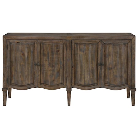 Four Door Credenza