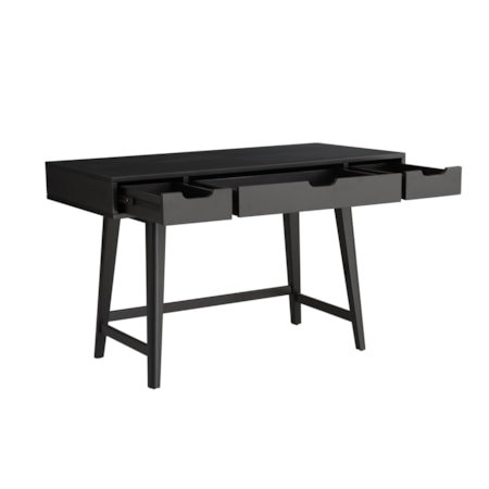 Mid-Century Writing Desk - Black