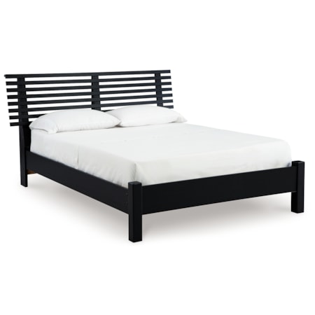 Full Slat Panel Bed