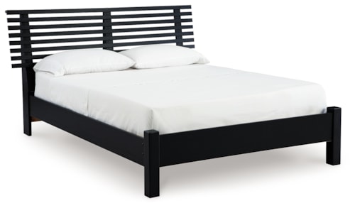 Full Slat Panel Bed
