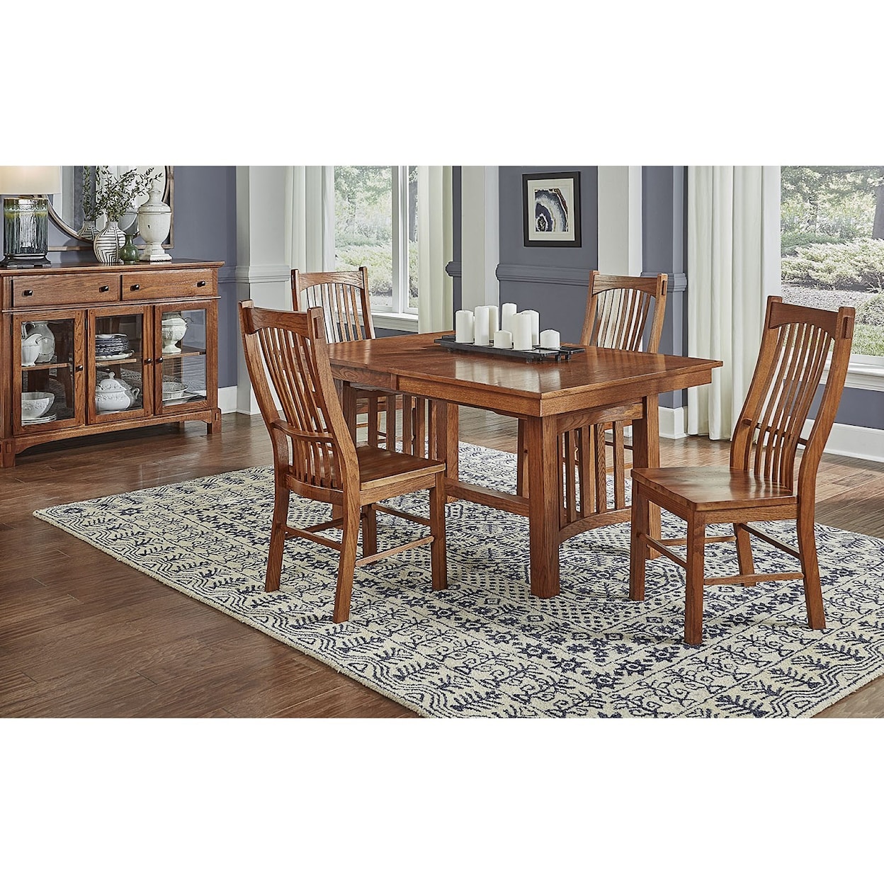 AAmerica Laurelhurst 5-Piece Dining Table & Chair Set