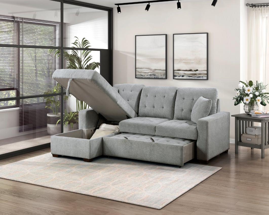 Homelegance Waitsfield 2-Piece Sectional Sofa