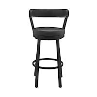 Contemporary 30" Swivel Barstool