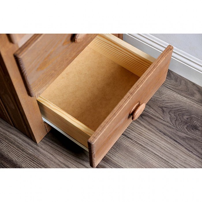 Furniture of America Eileen Twin Over Twin Loft Bed