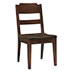 Virginia House Crafted Cherry - Dark Ladderback Side Chair