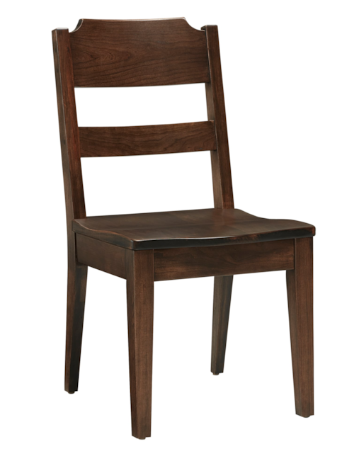 Transitional Ladderback Side Chair