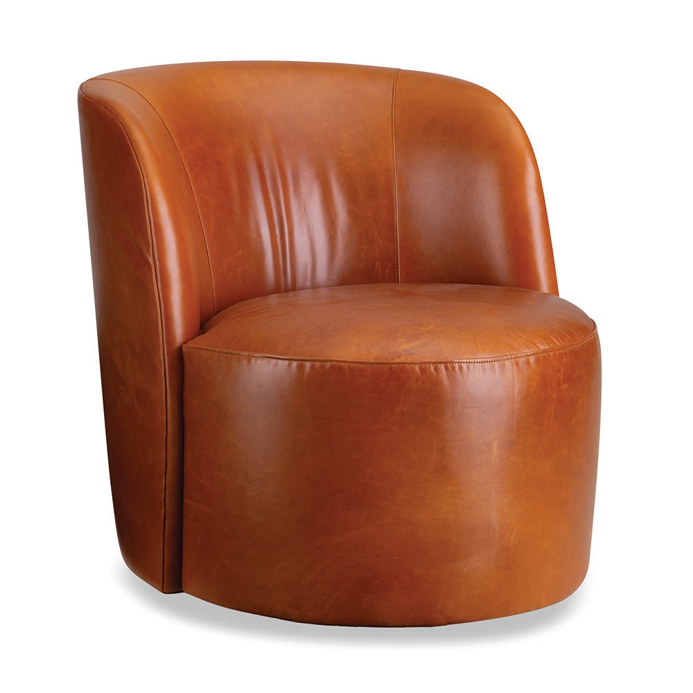 Swivel Barrel Chair