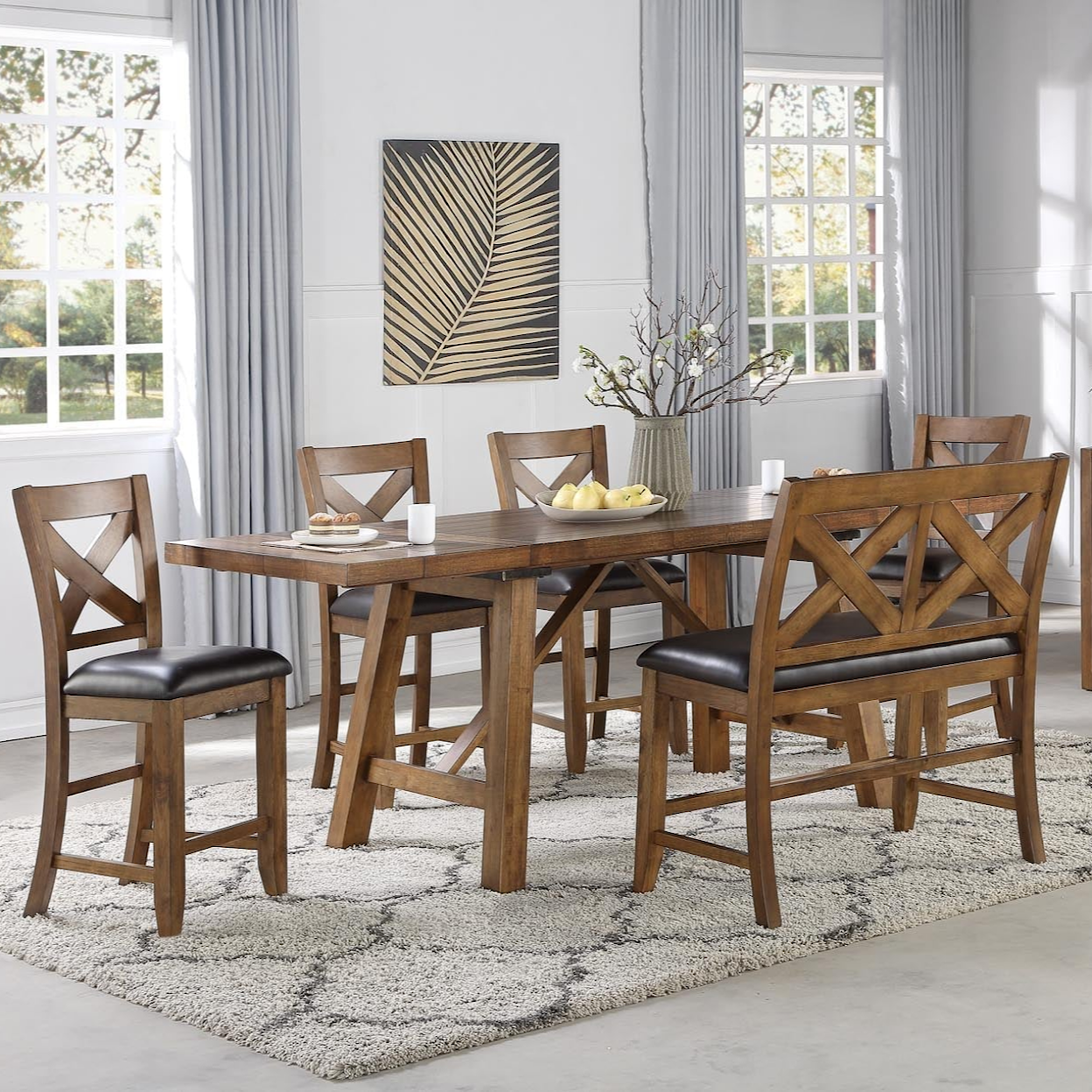 Emerald Darby 6-Piece Dining Set