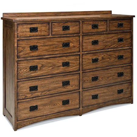 12-Drawer Dresser