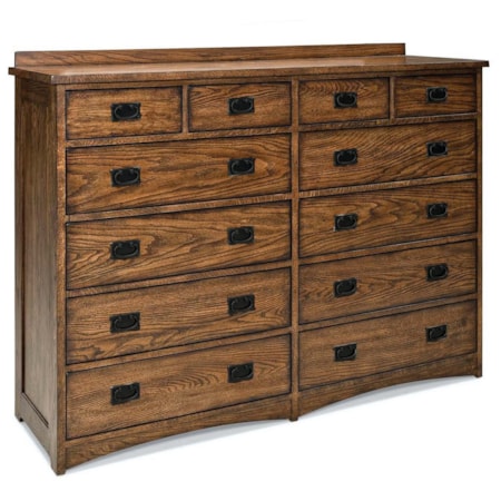 12-Drawer Dresser