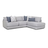 Contemporary 2-Piece Sectional Sofa
