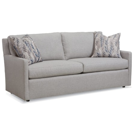 Two-Cushion Sofa w/Thin Track Arms