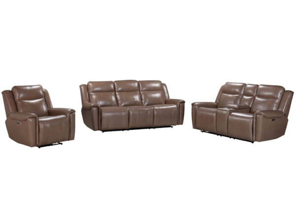3-Piece Power Reclining Living Room Set
