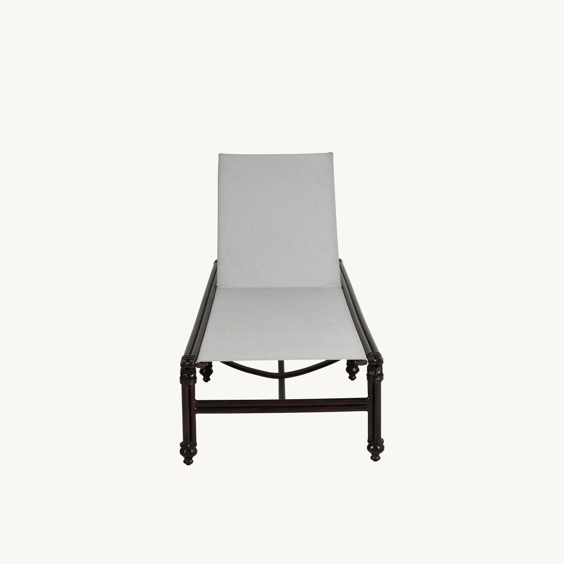 Armless Adjustable Sling Chaise Lounge
