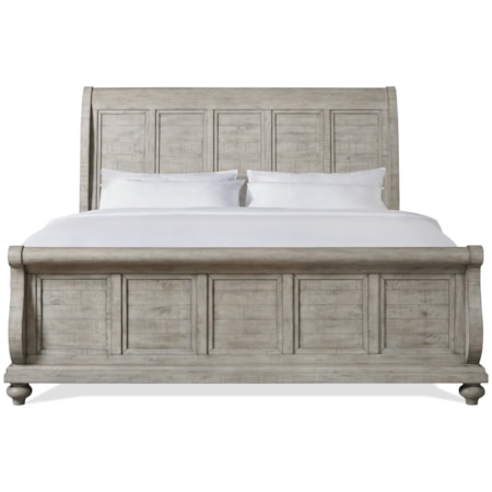 King Sleigh Bed