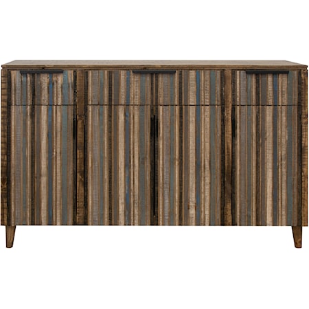 Coastal 4-Drawer Console