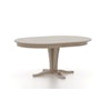 Canadel Gourmet Oval wood table
