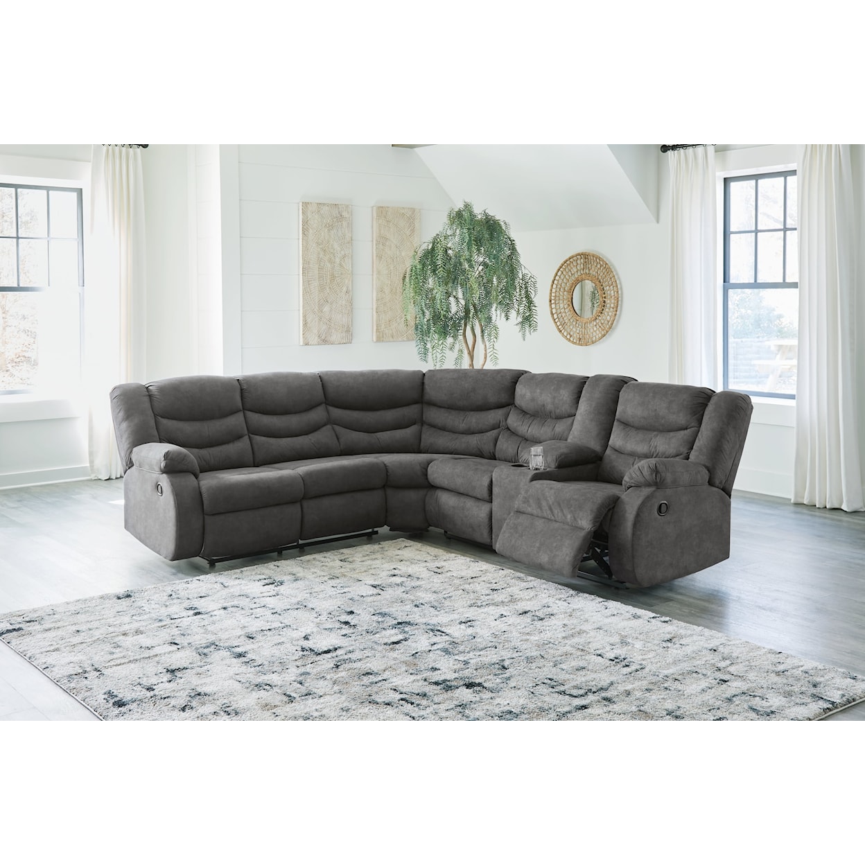 Signature Design by Ashley Partymate Reclining Sectional