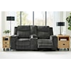 Benchcraft Martinglenn Reclining Loveseat with Console